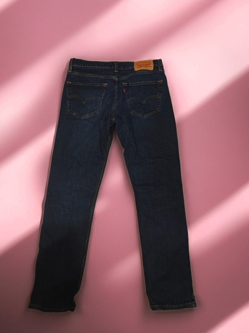 Levi's Dark Indigo Straight Jeans